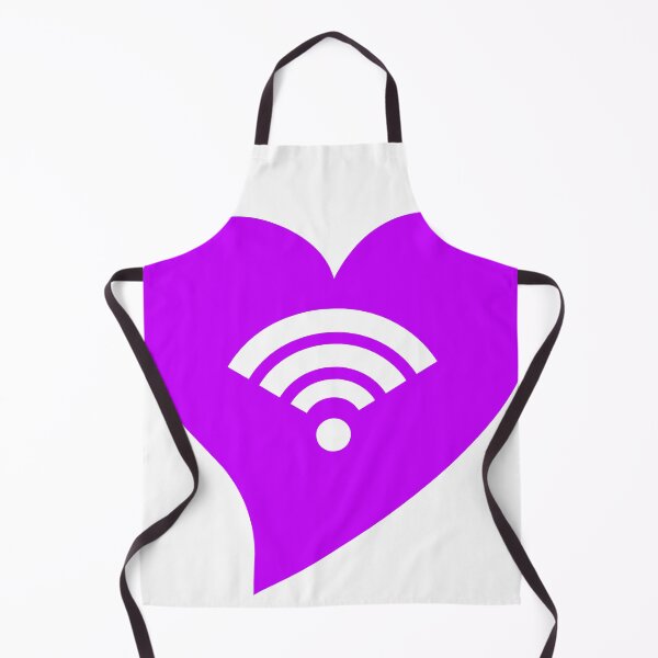 Item preview, Purple WiFi Heart designed and sold by jdm1981.