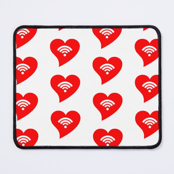 Item preview, Red WiFi Heart designed and sold by jdm1981.