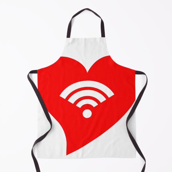 Item preview, Red WiFi Heart designed and sold by jdm1981.