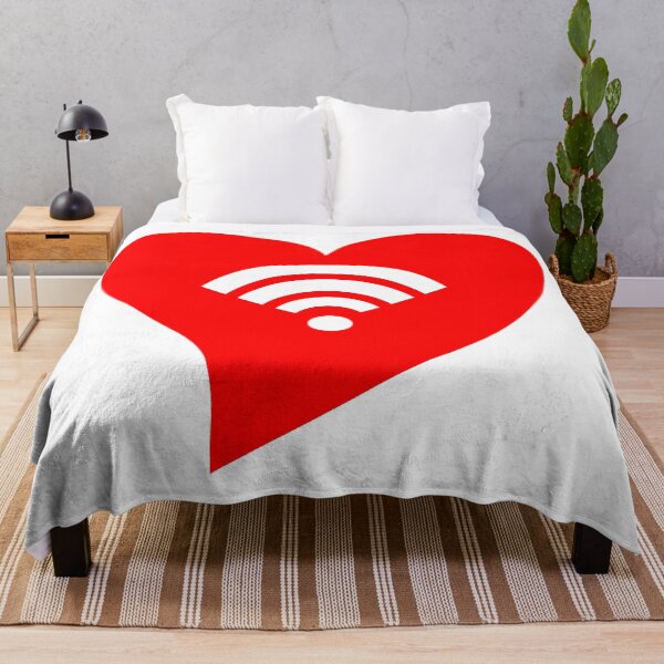 Item preview, Red WiFi Heart designed and sold by jdm1981.