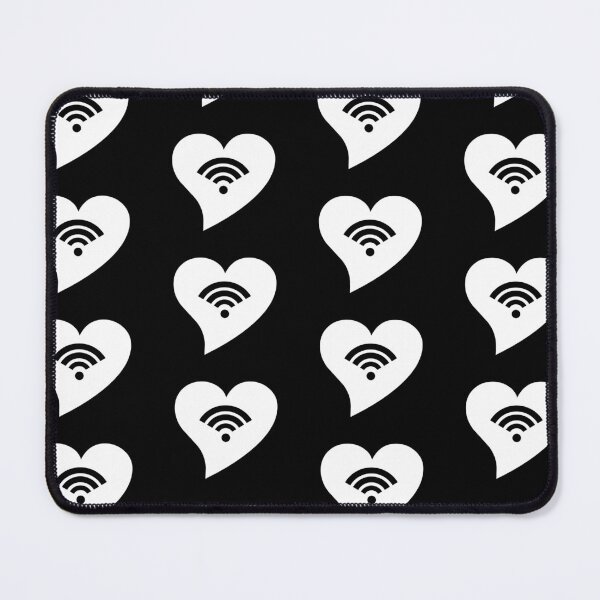 Item preview, White WiFi Heart designed and sold by jdm1981.