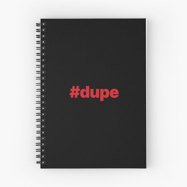 Item preview, #Dupe (red text) designed and sold by STUDIO-72.
