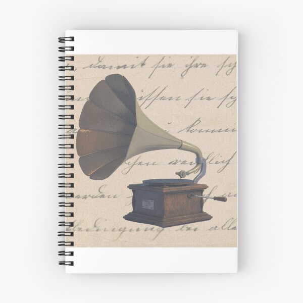 Item preview, Music of the Past: Vintage Gramophone and Old Letter designed and sold by MisiuKolorowy.