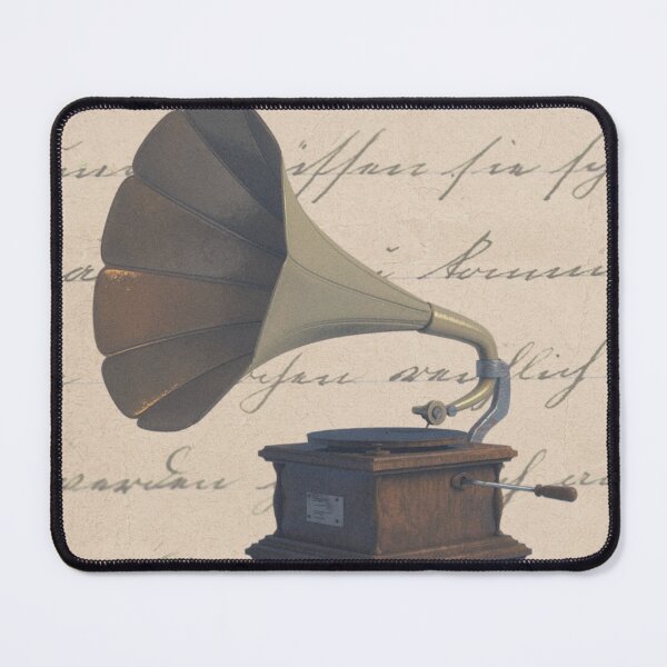 Item preview, Music of the Past: Vintage Gramophone and Old Letter designed and sold by MisiuKolorowy.