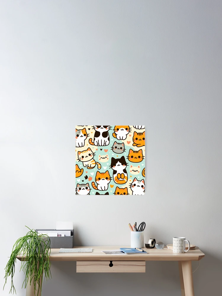 Thumbnail 2 of 3, Poster, Cats designed and sold by Ultimate-Rabbit.