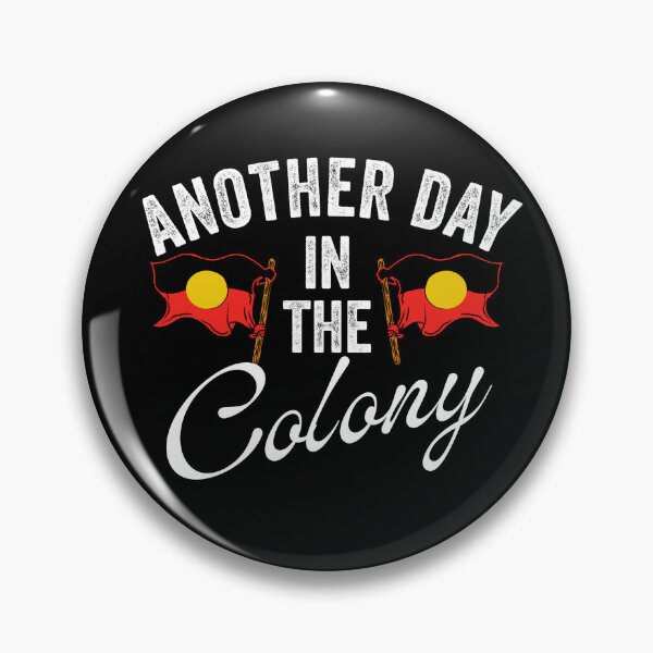 Item preview, Another Day In The Colony - Australian aboriginal indigenous men women kids designed and sold by Taylor  ART.