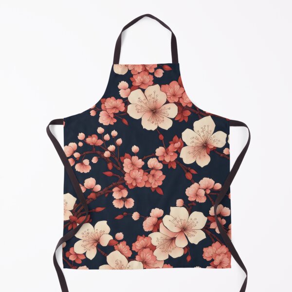 Item preview, Japanese Kimono Pattern, Cherry Blossoms Kimono Fabric designed and sold by patterncrow.