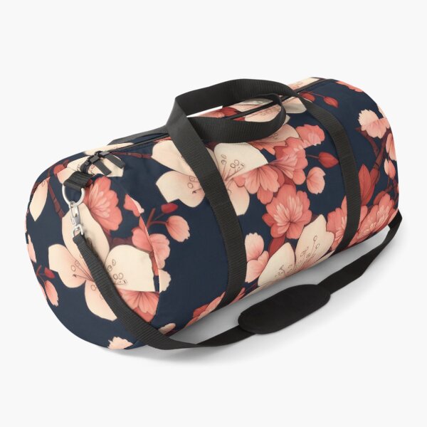 Item preview, Japanese Kimono Pattern, Cherry Blossoms Kimono Fabric designed and sold by patterncrow.