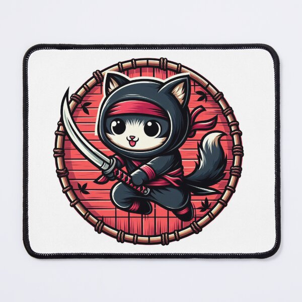 Item preview, Ninja cat designed and sold by Silbays.