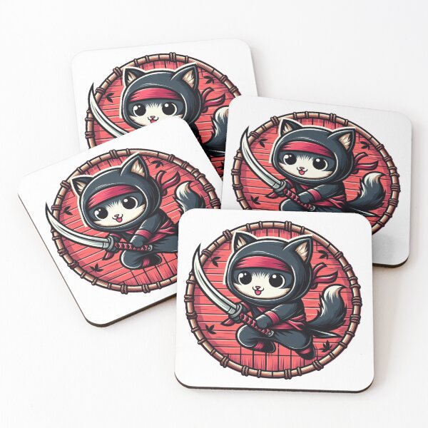 Item preview, Ninja cat designed and sold by Silbays.