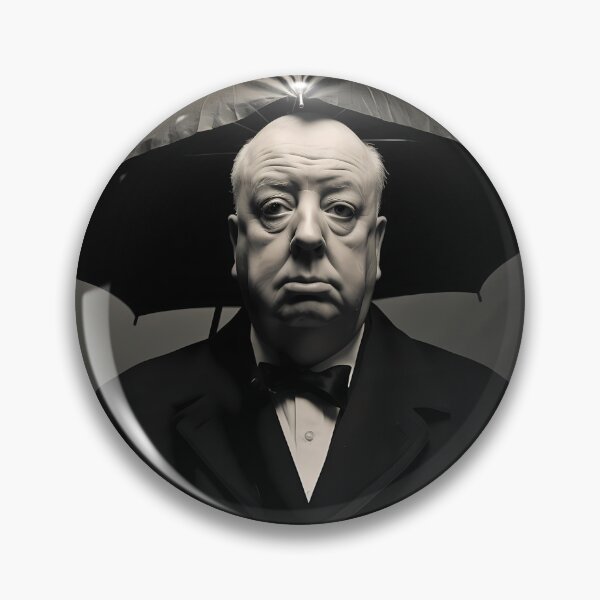 Item preview, Alfred Hitchcock Under The Umbrella designed and sold by kuralesya.