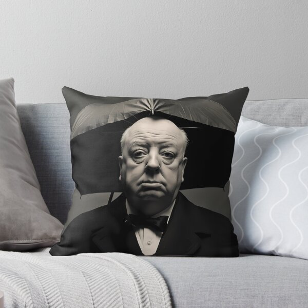 Item preview, Alfred Hitchcock Under The Umbrella designed and sold by kuralesya.