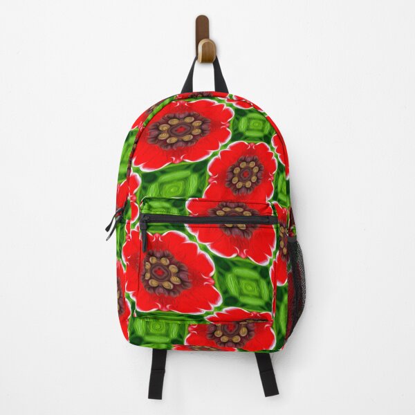 Item preview, Red Corn Poppies Pattern designed and sold by Patternflower.