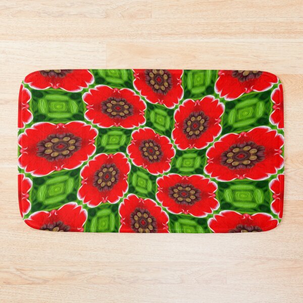 Artikelvorschau, Rote Klatschmohn-Muster entworfen und verkauft von Patternflower.
