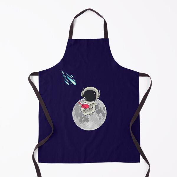 Item preview, "Reading on the Moon" Astronaut T-Shirt designed and sold by ChitraWoman.