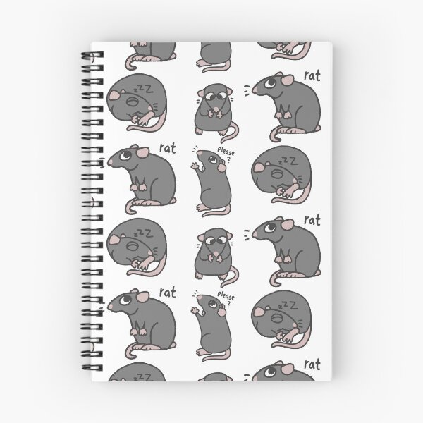 Item preview, Cute pet rats sticker set designed and sold by loulou-artifex.