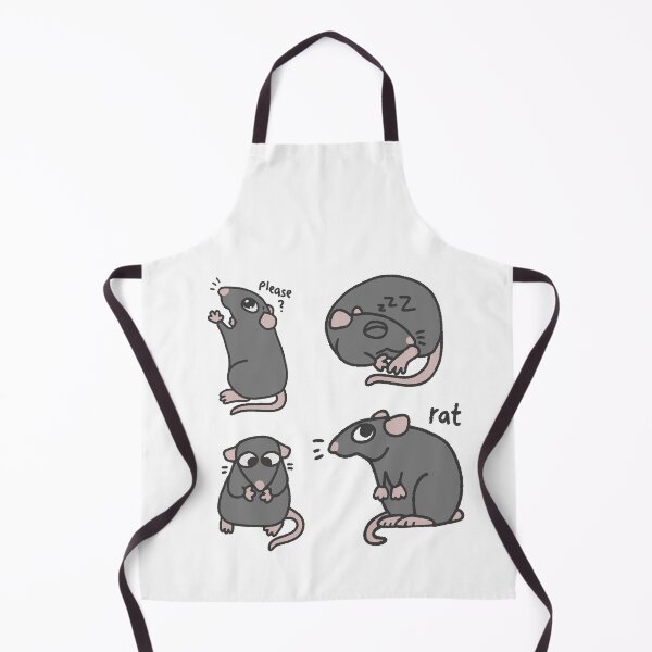 Item preview, Cute pet rats sticker set designed and sold by loulou-artifex.