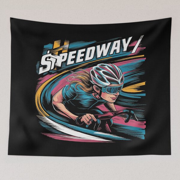 Item preview, Fast and colorful and cyclists designed and sold by desinganddecor.