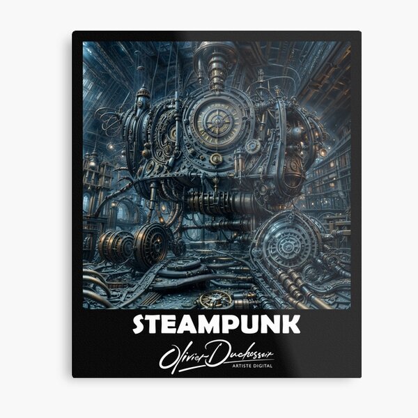 Aperçu de l'œuvre Steampunk 45 créée et vendue par olivier duchossoir.
