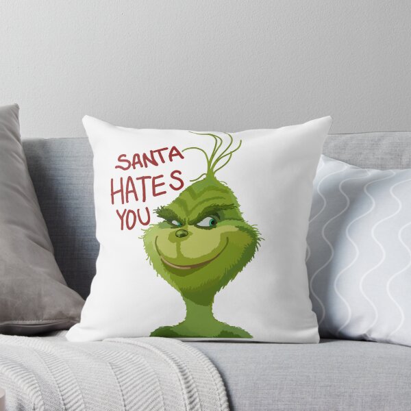 Item preview, Santa Hates You Grinch designed and sold by simsimmy.