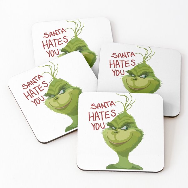 Item preview, Santa Hates You Grinch designed and sold by simsimmy.