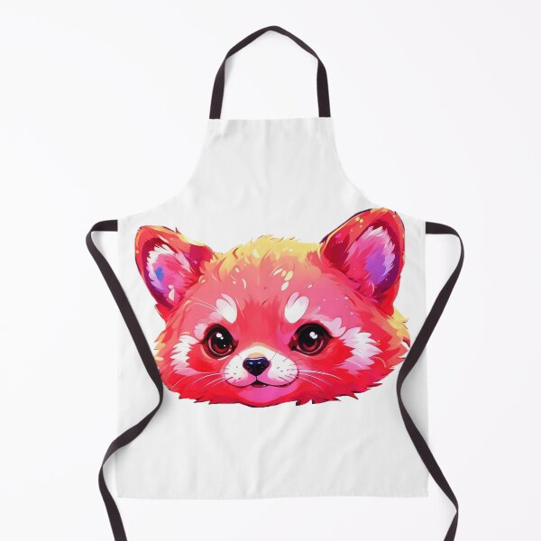 Item preview, Red panda face designed and sold by LevCreates.