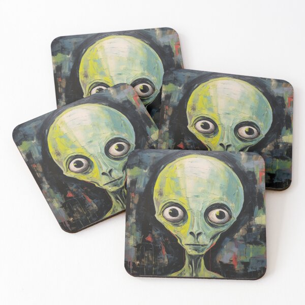 Item preview, Alien Portrait designed and sold by whitecat23.