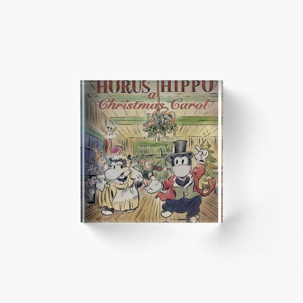 Item preview, Horus Hippo A Christmas Carol designed and sold by Stayf.