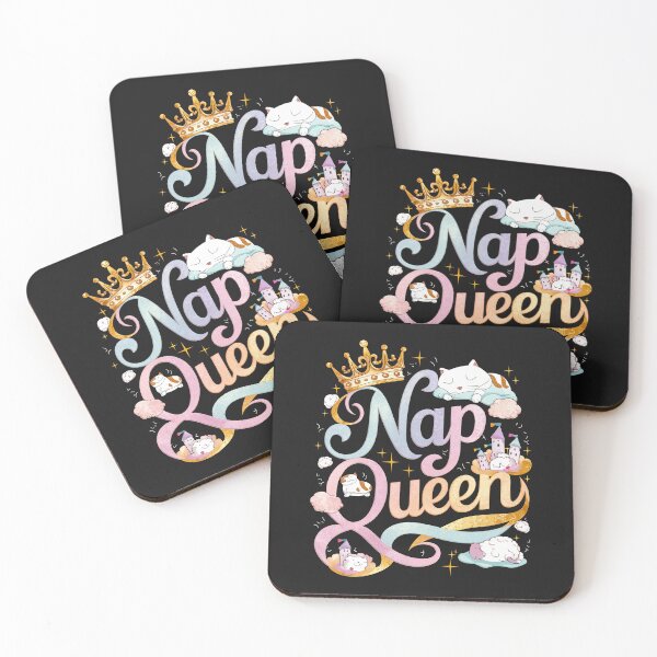 Item preview, ''Nap Queen'' Cute Girl's Funny Sarcastic T-Shirt designed and sold by Witty Shirts.