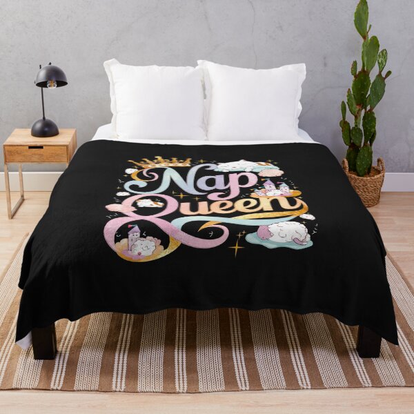 Item preview, ''Nap Queen'' Cute Girl's Funny Sarcastic T-Shirt designed and sold by Witty Shirts.