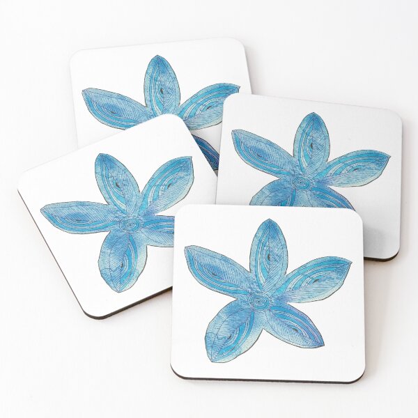 Item preview, Shades of Blue Flower  designed and sold by KakiDimock.