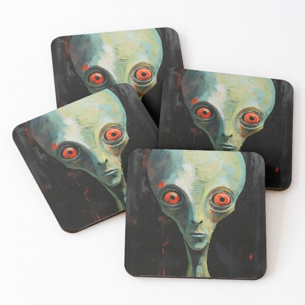 Item preview, Alien Portrait designed and sold by whitecat23.