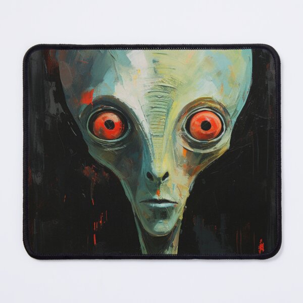 Item preview, Alien Portrait designed and sold by whitecat23.