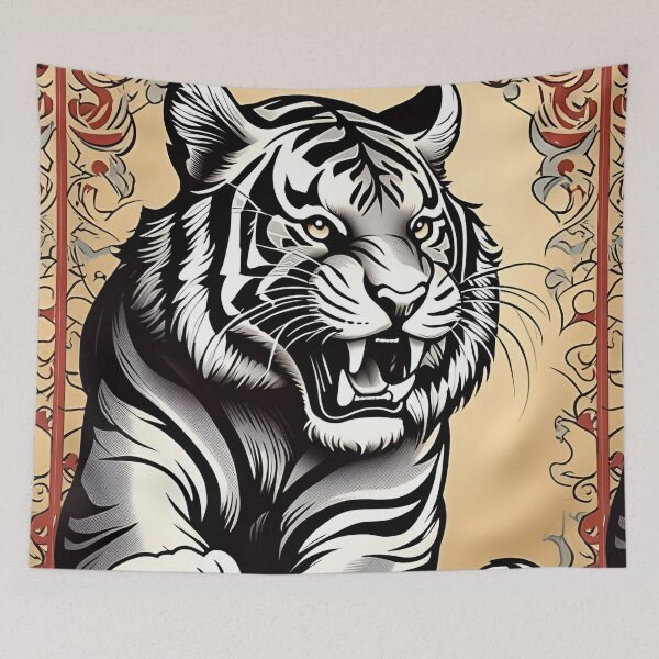 Item preview, White Tiger designed and sold by MatrixTattoo.