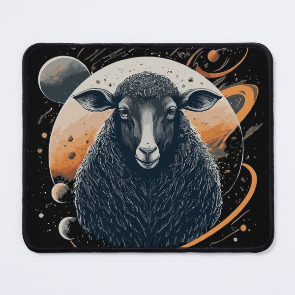Item preview, Stylish Black Sheep Artwork designed and sold by klyngiant.