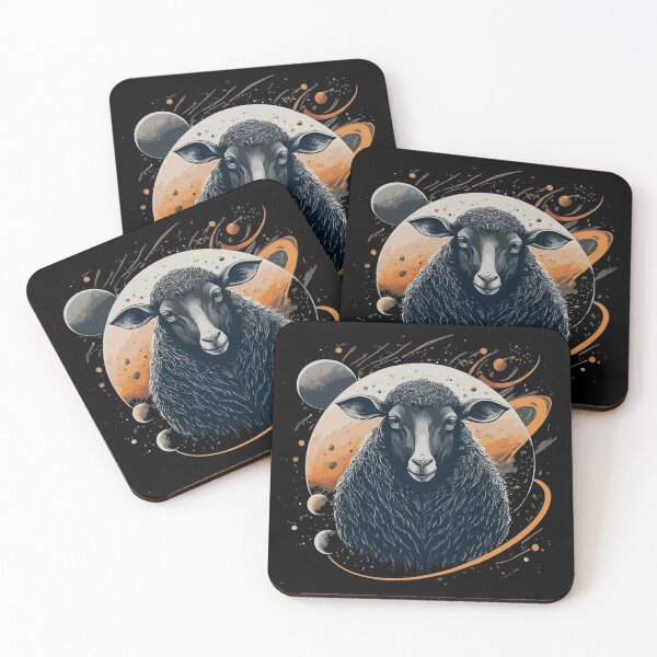 Item preview, Stylish Black Sheep Artwork designed and sold by klyngiant.