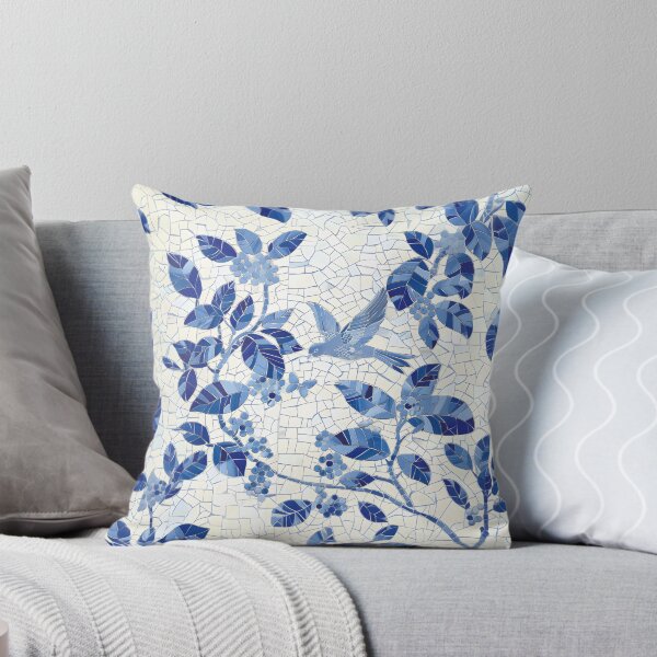 Item preview, Mosaico del pájaro azul designed and sold by SweetRepeat.