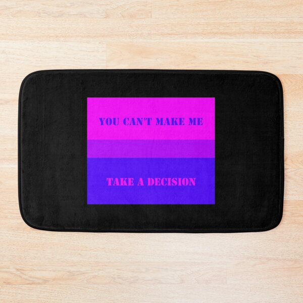 Item preview, you can't make me take a decision designed and sold by Natty Warkentin.