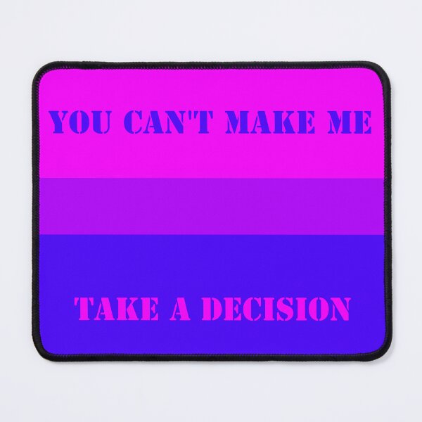 Item preview, you can't make me take a decision designed and sold by Natty Warkentin.