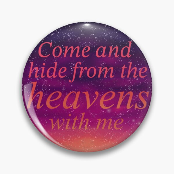 Item preview, Come and hide from the heavens with me designed and sold by Redfoxart21.