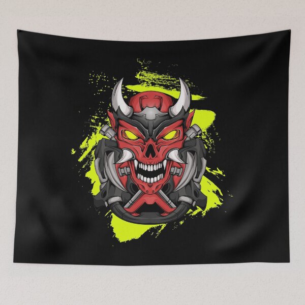 Item preview, Red Mecha Skull designed and sold by Indraokta22.