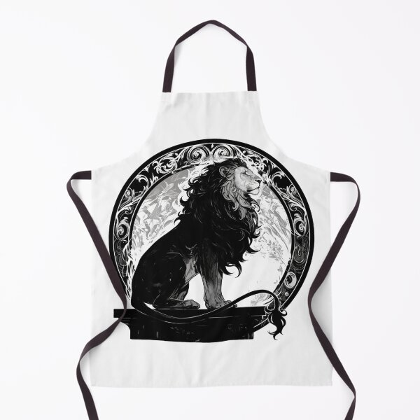 Item preview, Silhouette black and white lion  designed and sold by SMARTKIT  DESIGNAGENCY.