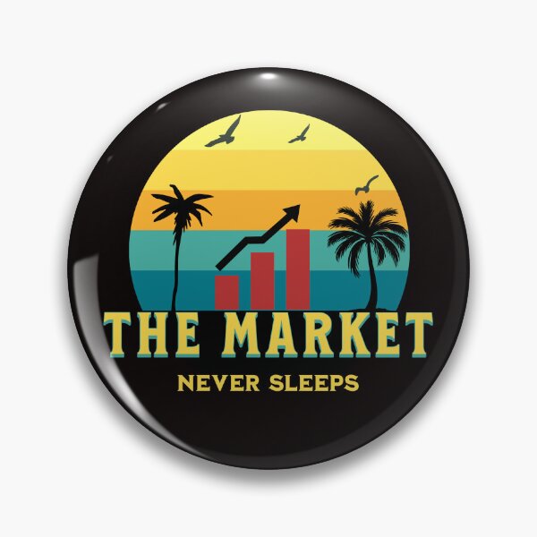 Item preview, The Stock Market Never Sleeps designed and sold by Redstreak12.