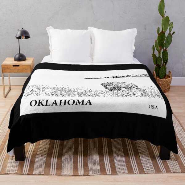Artikelvorschau, Oklahoma USA entworfen und verkauft von Lakeric Cityscapes.