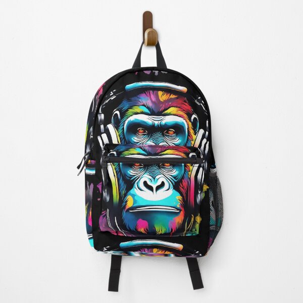Item preview, Multi coloured tattoo steam punked Gorilla design - 7 designed and sold by Elizabeth-Banks.