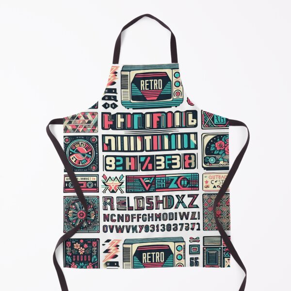 Item preview, A retro collage with colorful elements of vinyl records, cassettes. designed and sold by freackly.
