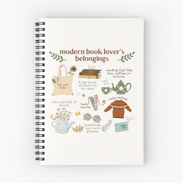 Item preview, Modern book lover’s belongings designed and sold by Neadoodles.