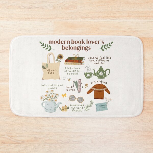 Item preview, Modern book lover’s belongings designed and sold by Neadoodles.