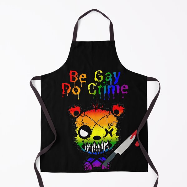 Item preview, Be Gay Do Crime, Bear Rainbow Pride Flag Colors, Pride Design designed and sold by Travelslightly.