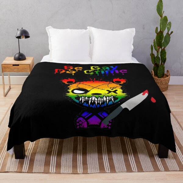 Item preview, Be Gay Do Crime, Bear Rainbow Pride Flag Colors, Pride Design  designed and sold by Travelslightly.